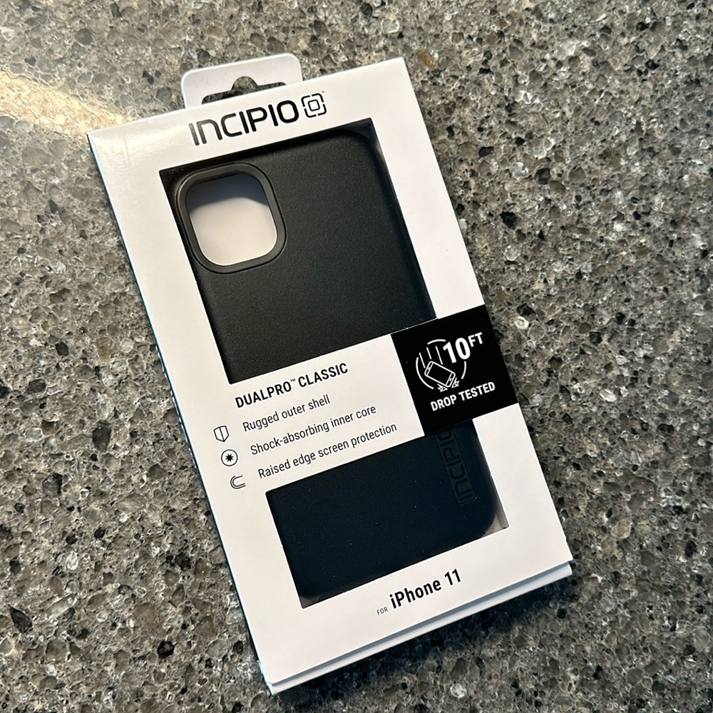 Black iPhone 11 Incipio Case